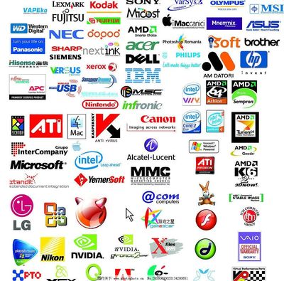 科技之光 電子與IT行業(yè)標志性LOGO設計大全及設計趨勢解析